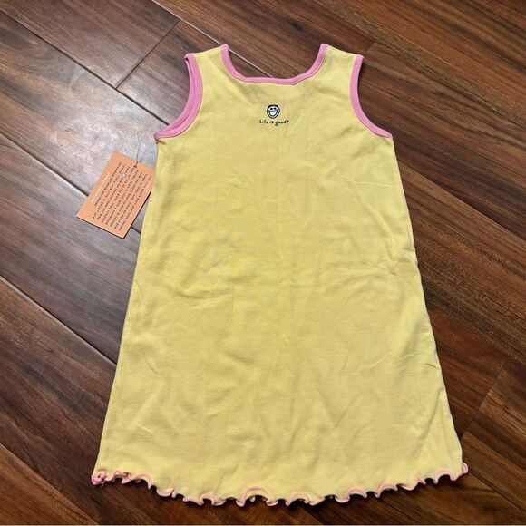 Life is Good Ladybug Yellow Nightgown Dress NWT - Picture 2 of 4